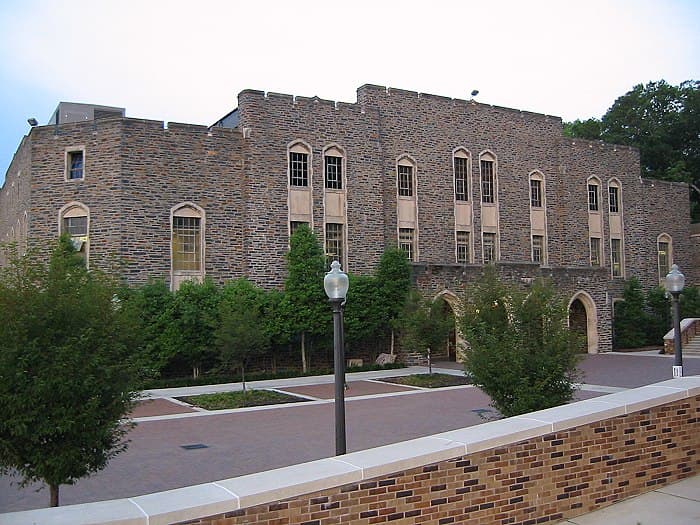 Cameron Indoor Stadium aerial view