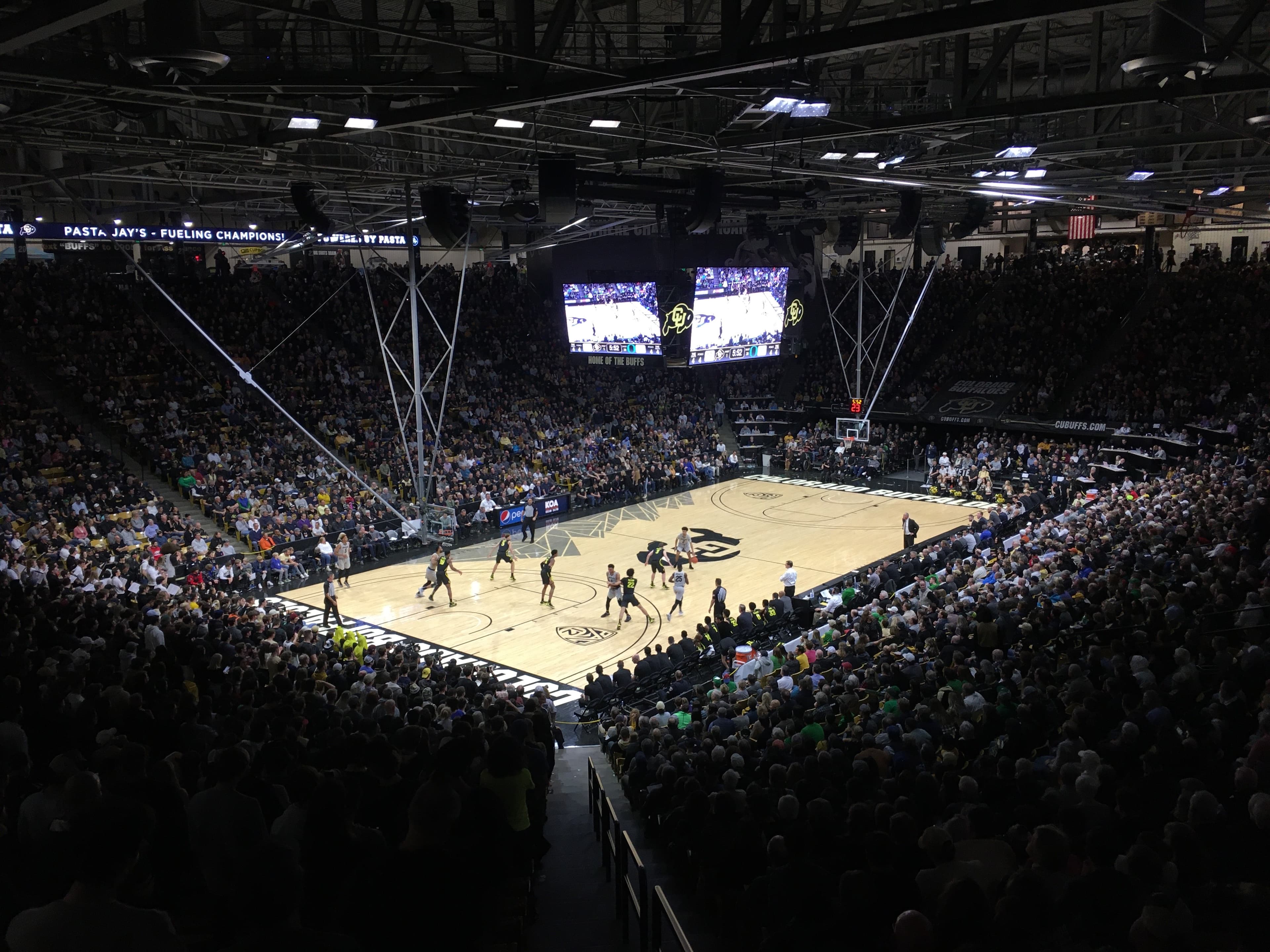 CU Events Center aerial view