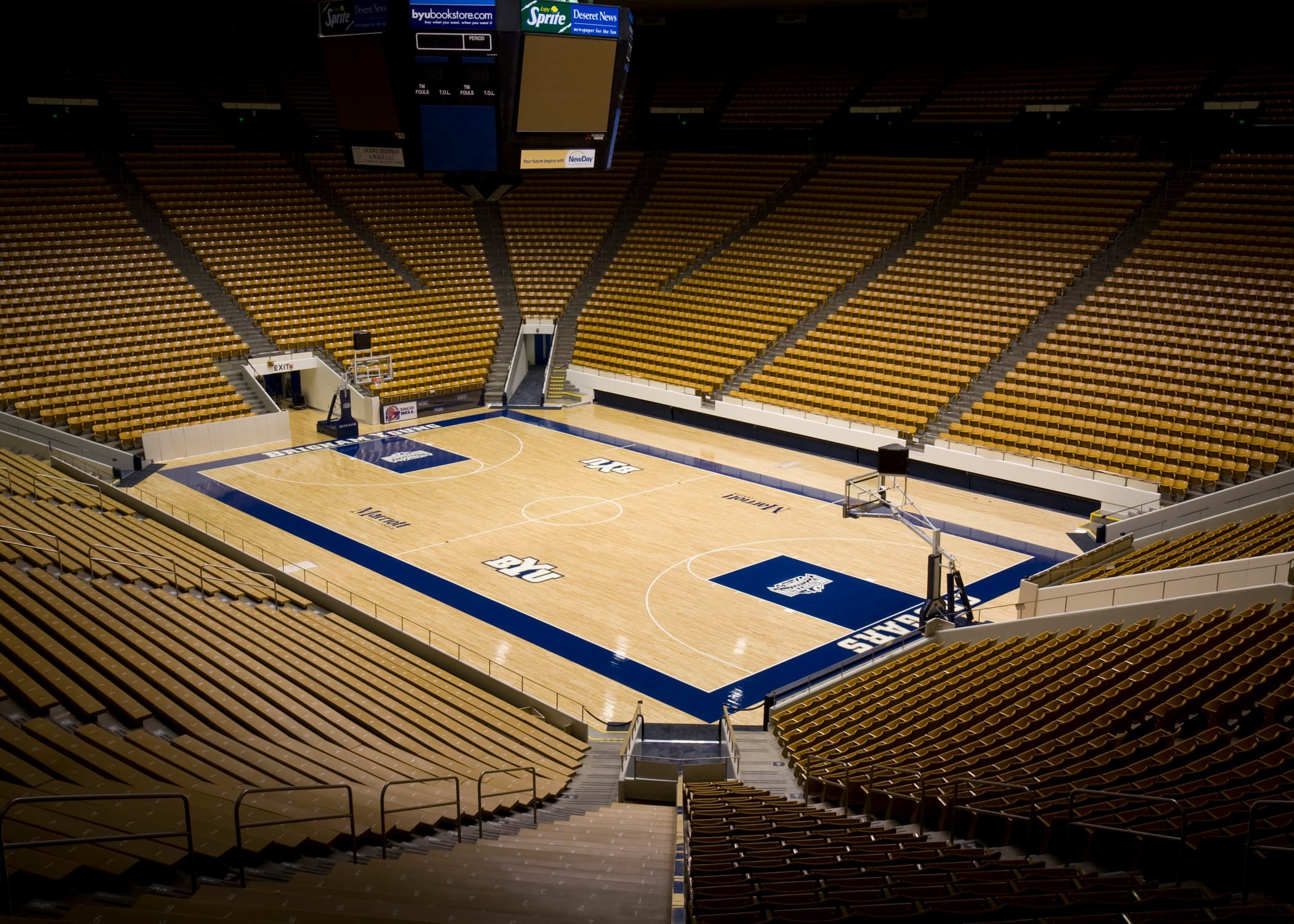 Marriott Center aerial view