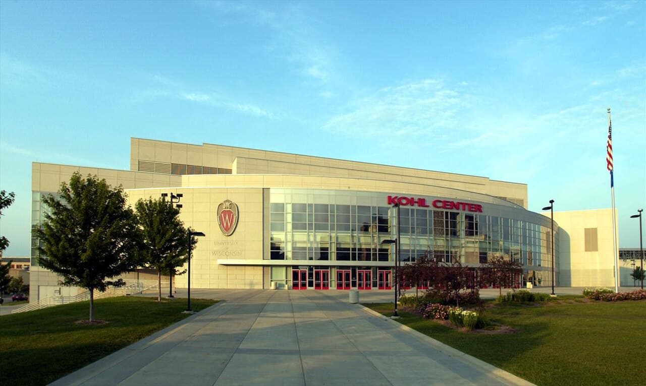 Kohl Center aerial view